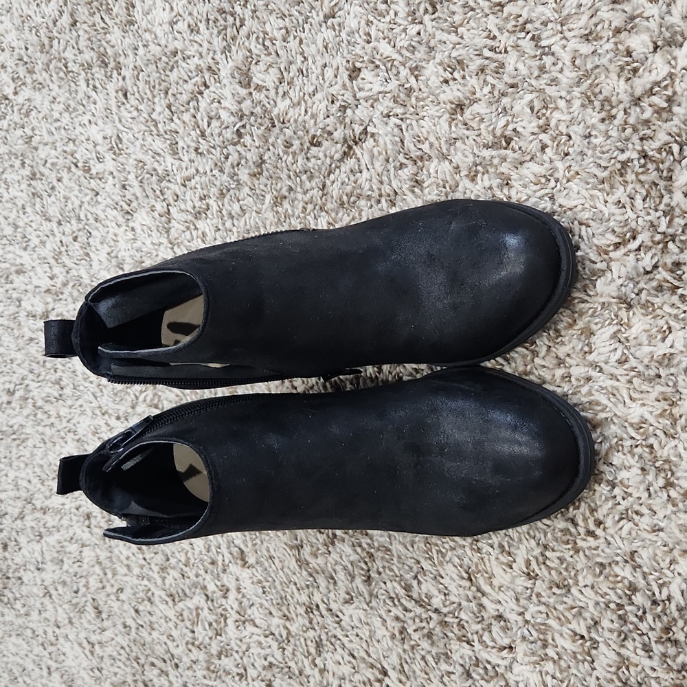 Black booties